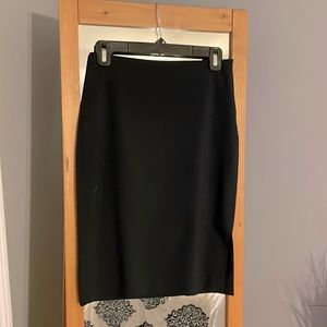 Ann Taylor classic suit pencil skirt (navy)